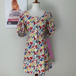 Rixo for Target Floral Button-Up Dress